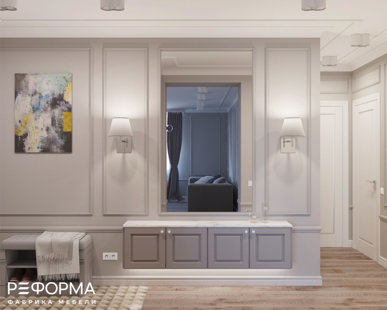 004 Прихожая эмаль